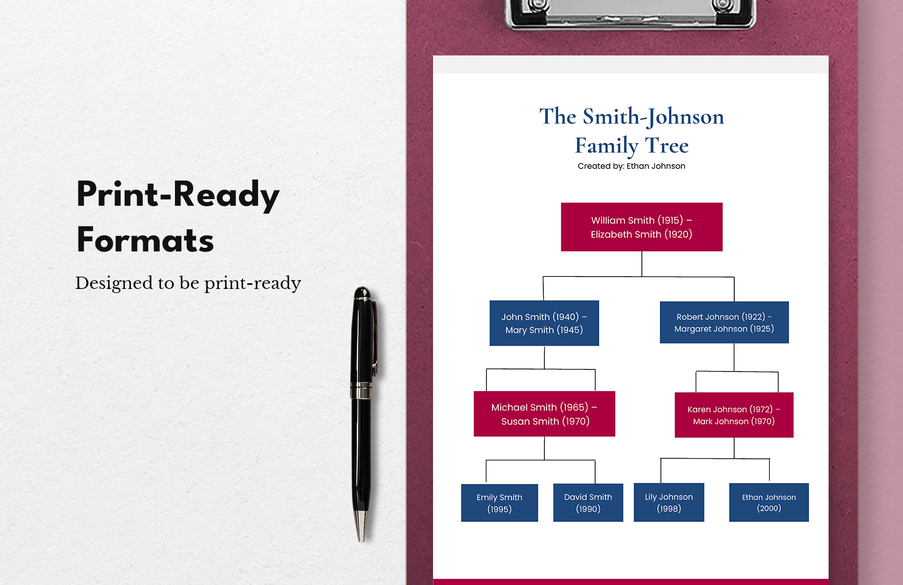 Family Tree Template