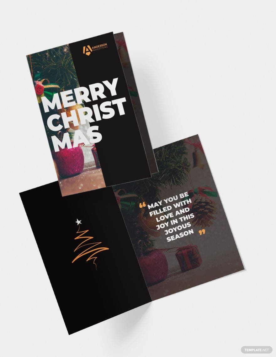 Advertising agency Greeting Card Template in Illustrator, InDesign, Publisher, Pages, PSD, Word, PDF - Download | Template.net