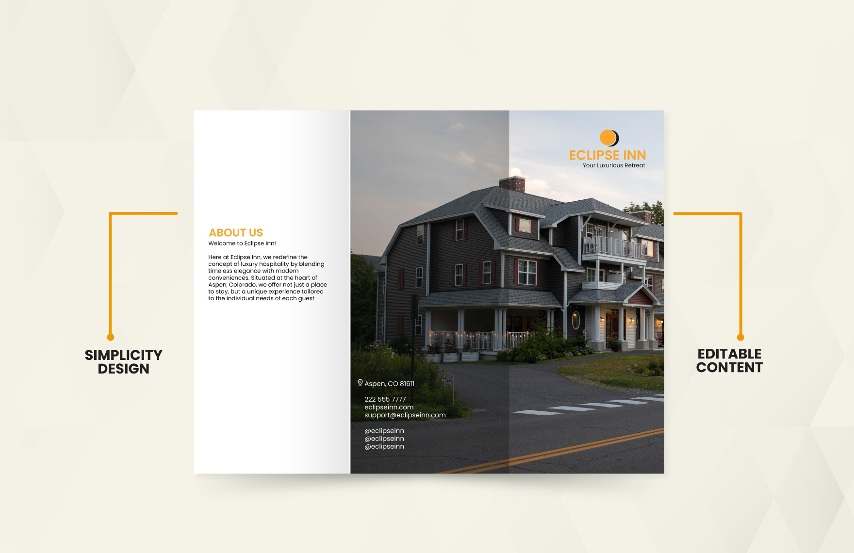 Simple Brochure Template