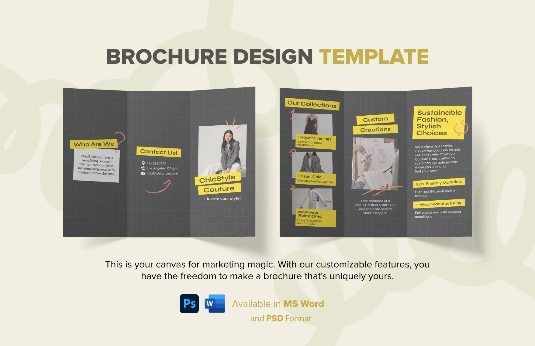 Brochure Design Template