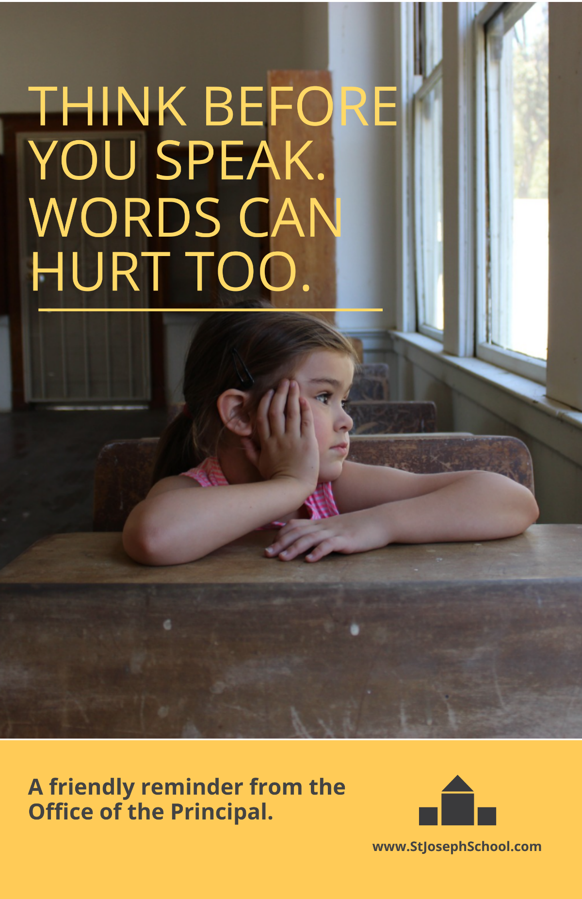 Free School Advertisement Poster Template