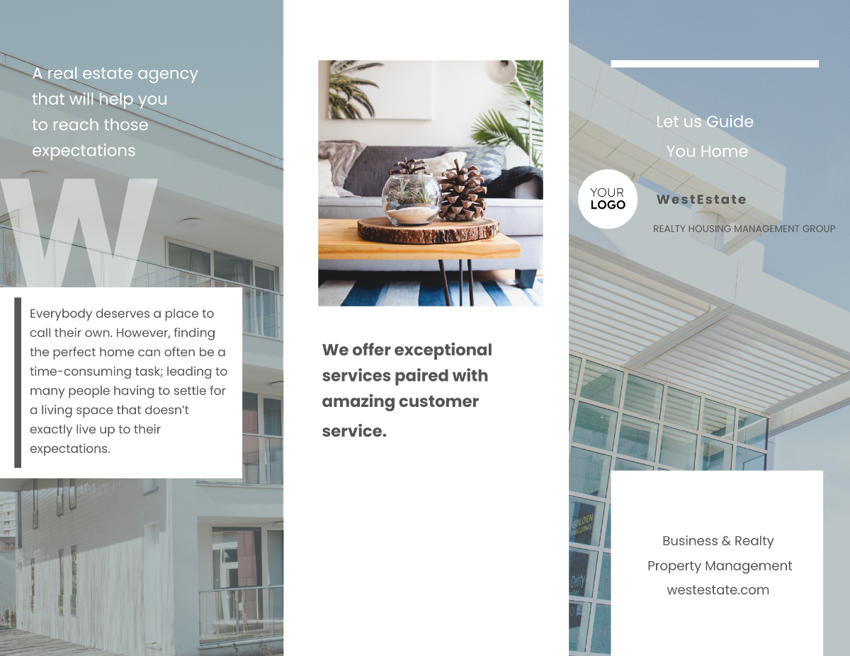 Free Commercial Real Estate Brochure Template to Edit Online