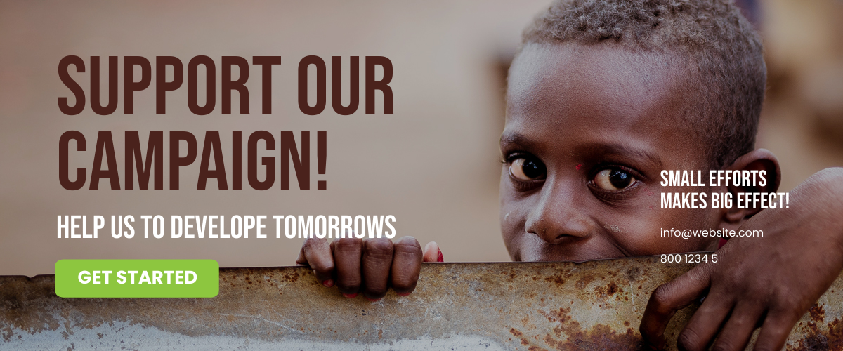 Free Non-Profit Blog Header Template to Edit Online