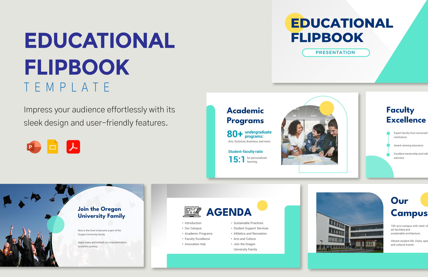 Educational Flipbook Template in PDF, PowerPoint, Google Slides - Download | Template.net