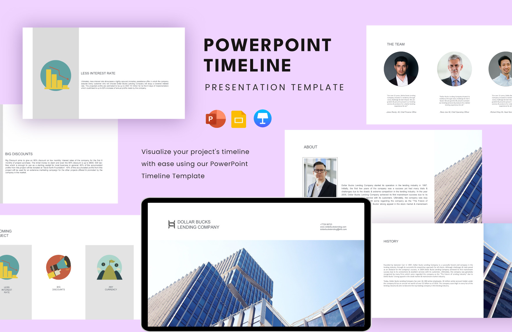 PowerPoint Timeline Template
