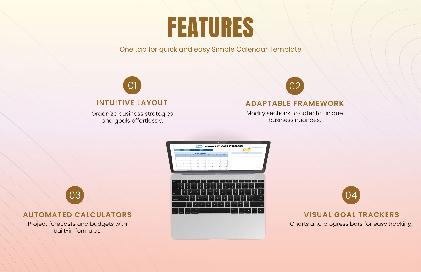 Simple Calendar Template