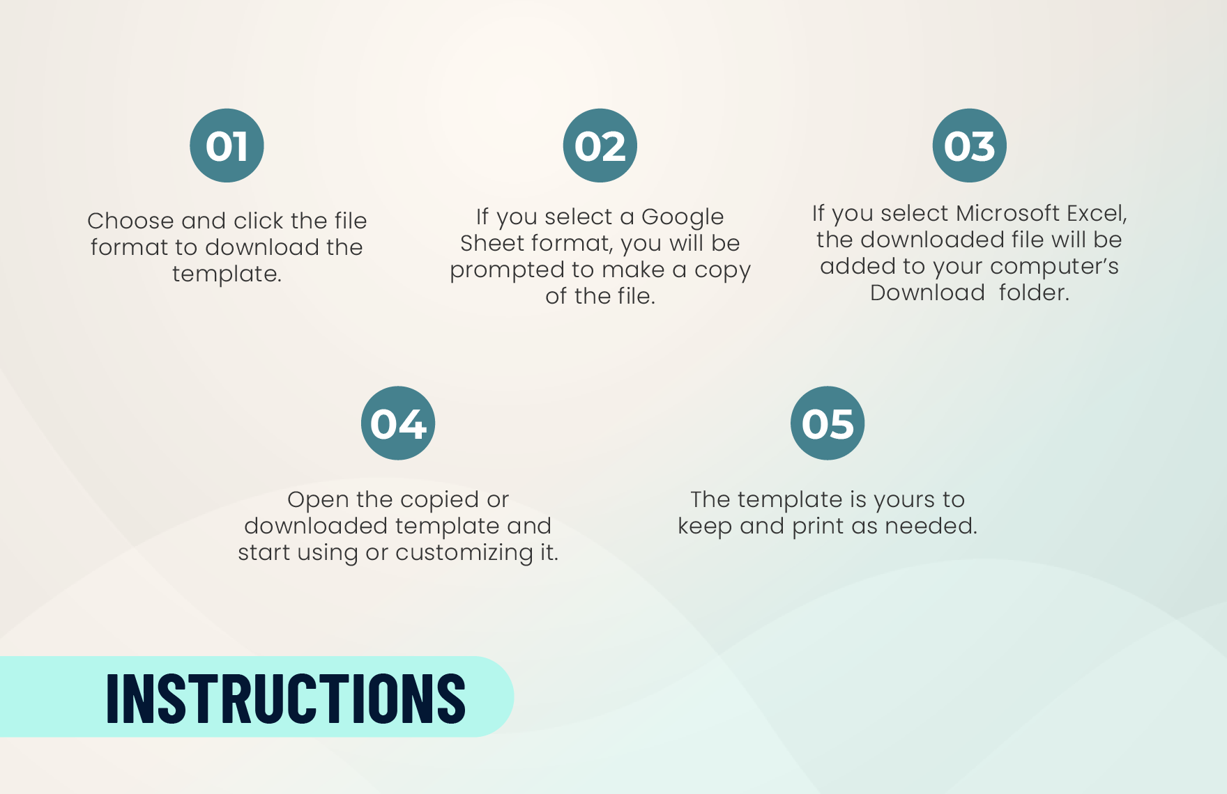 Monthly Expense Report Template