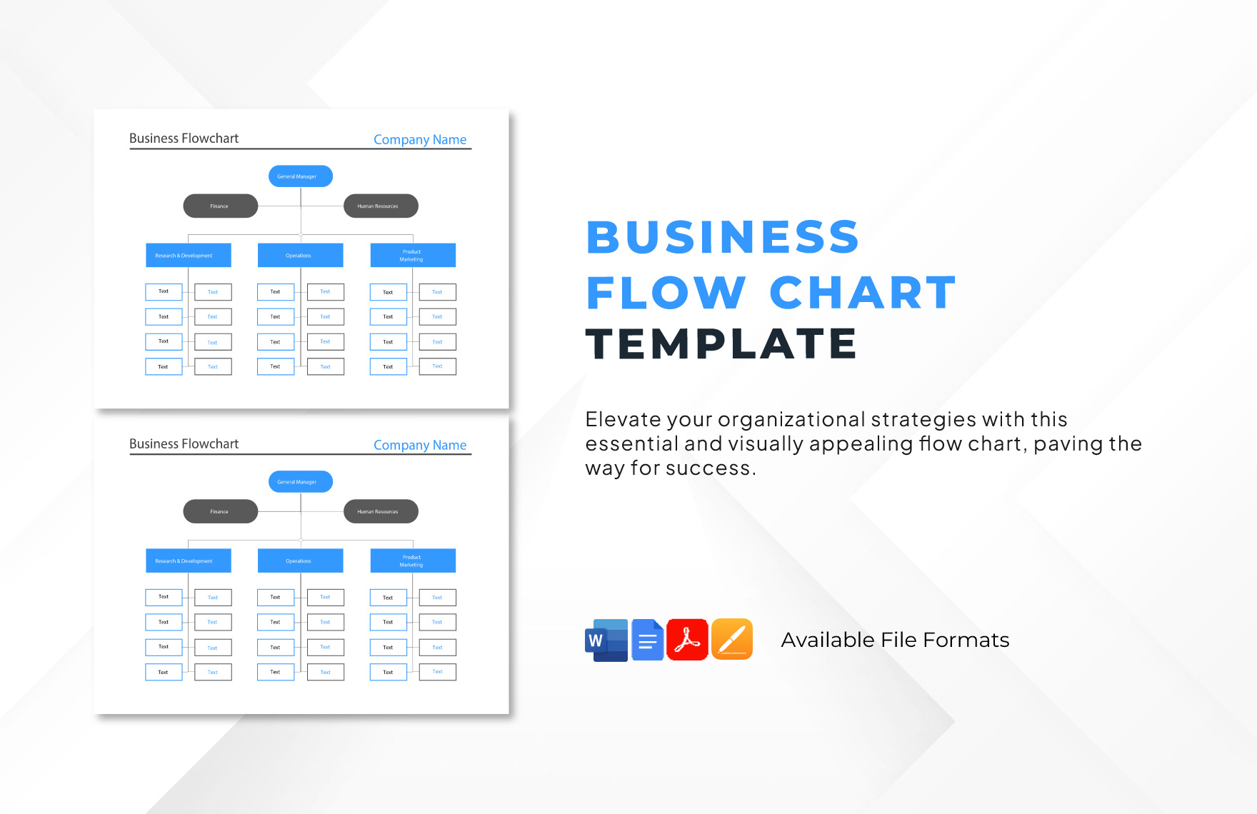 Business Flow chart Template in Pages, Word, PDF, Google Docs - Download | Template.net