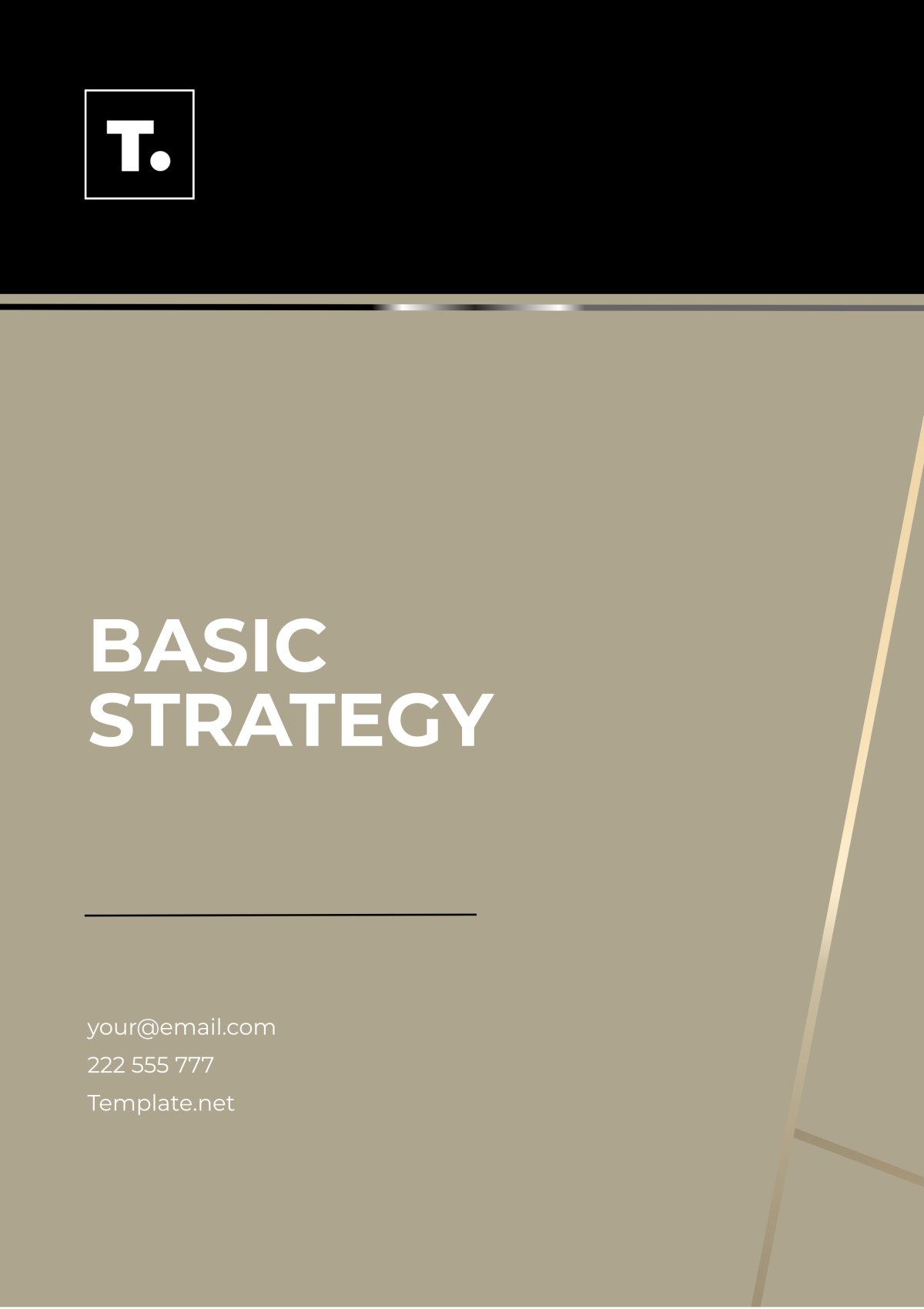 Free Basic Strategy Template