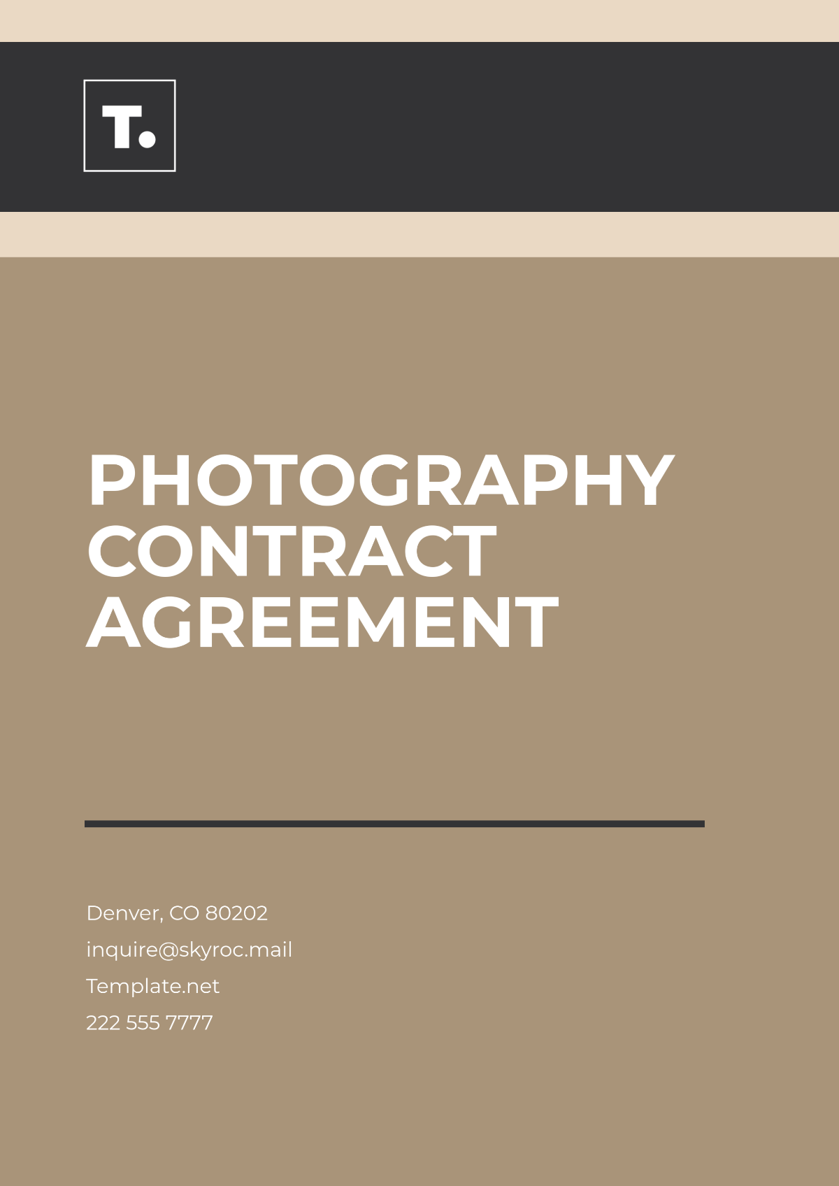 Free Photography Contract Agreement Template