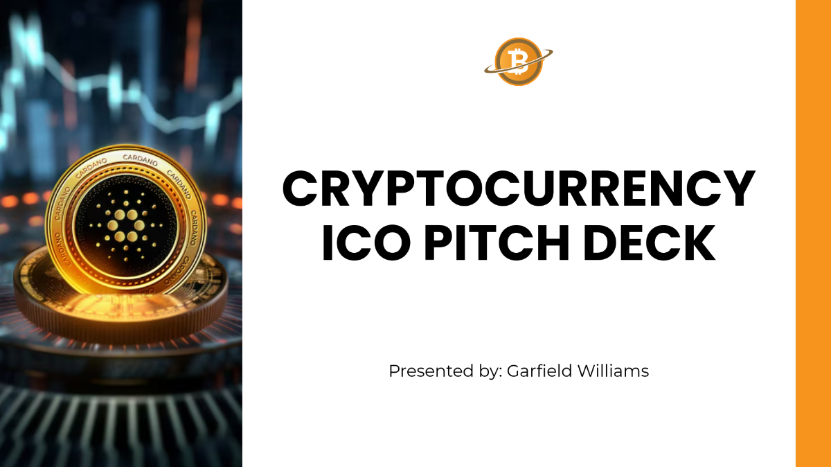 Free Cryptocurrency ICO Pitch Deck Template to Edit Online