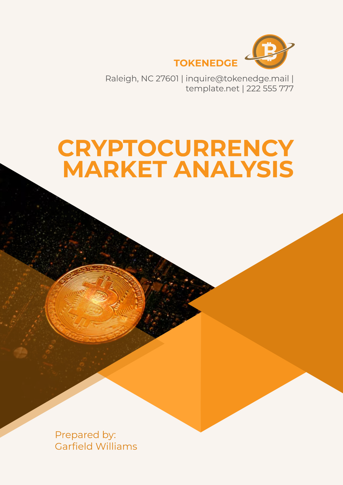 Free Cryptocurrency Market Analysis Template to Edit Online