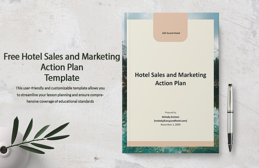 Hotel Sales and Marketing Action Plan Template