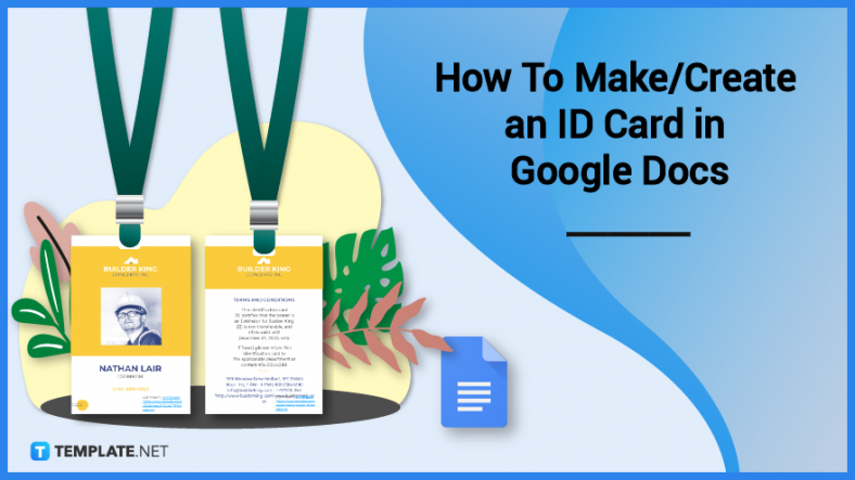 How To Create an ID Card in Google Docs [Template + Example]